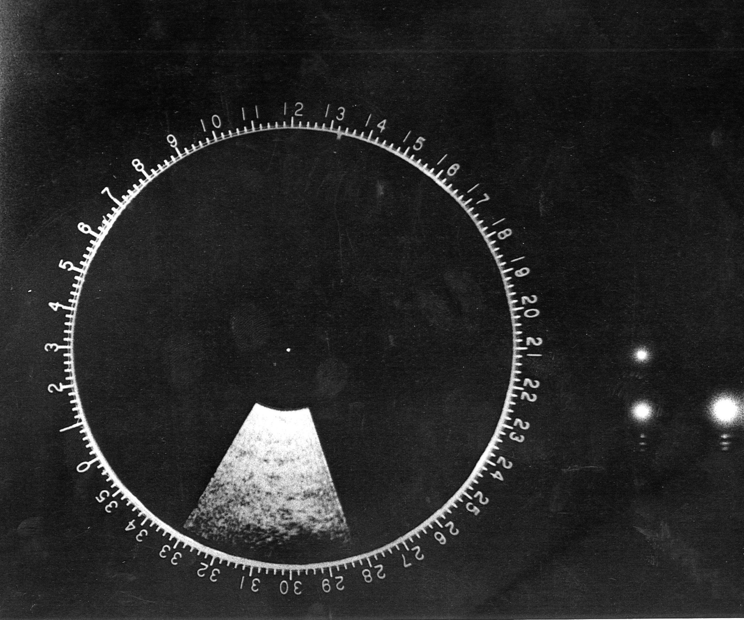 Minot AFB radar display