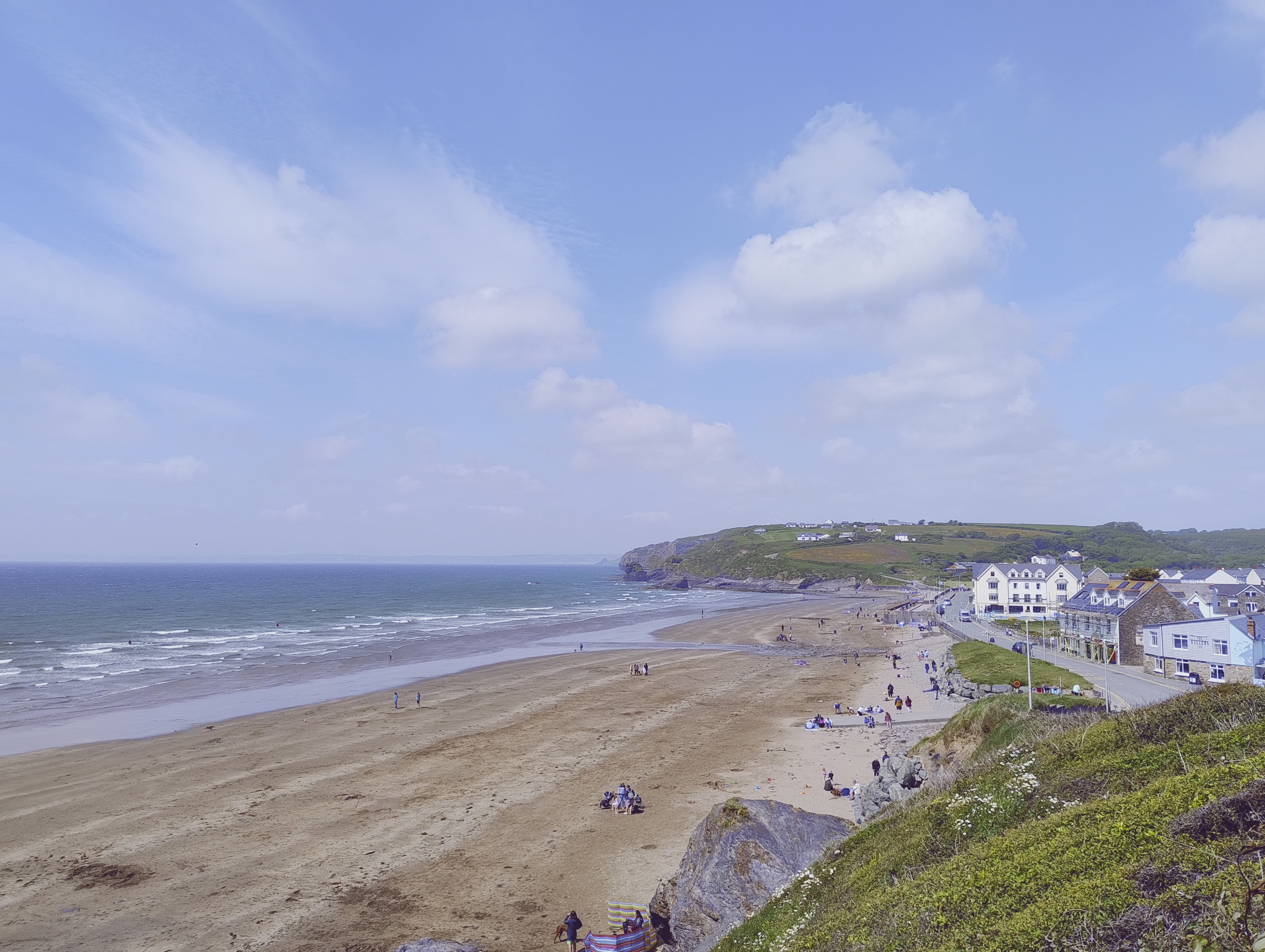 Broad Haven, Pembrokeshire, in May 2024